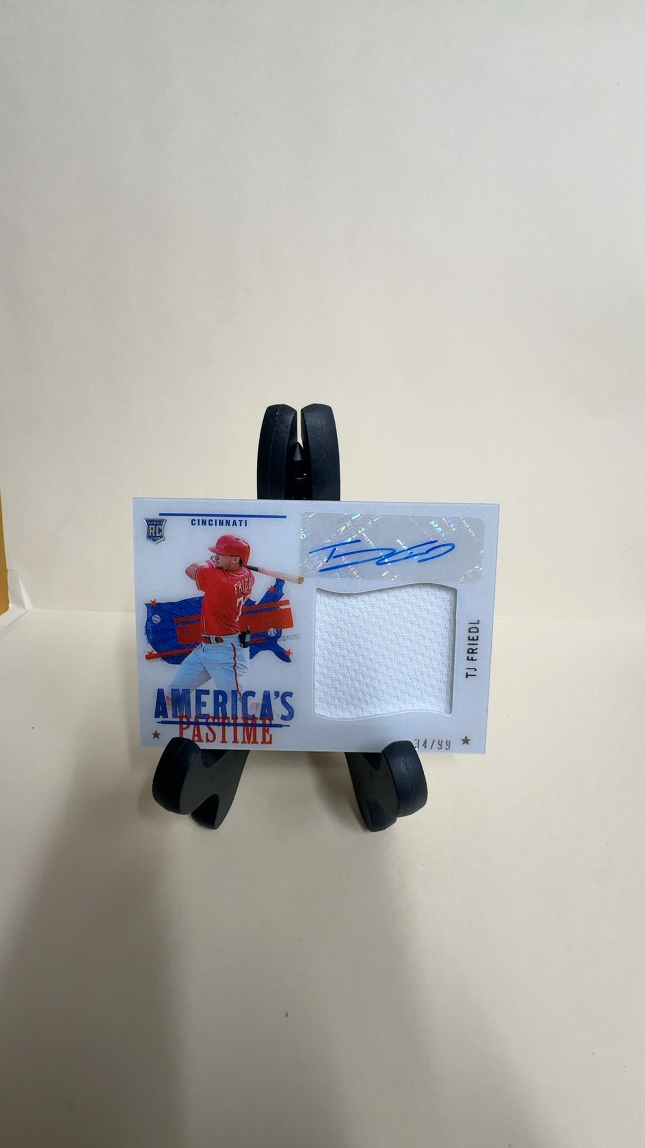 Panini Chronicles America's Pastime Baseball Card TJ Friedl /99