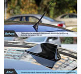 Shark Fin Antenna Cover for Car, Automotive Top Roof Aerials AM/FM Radio Signal  - Image 6