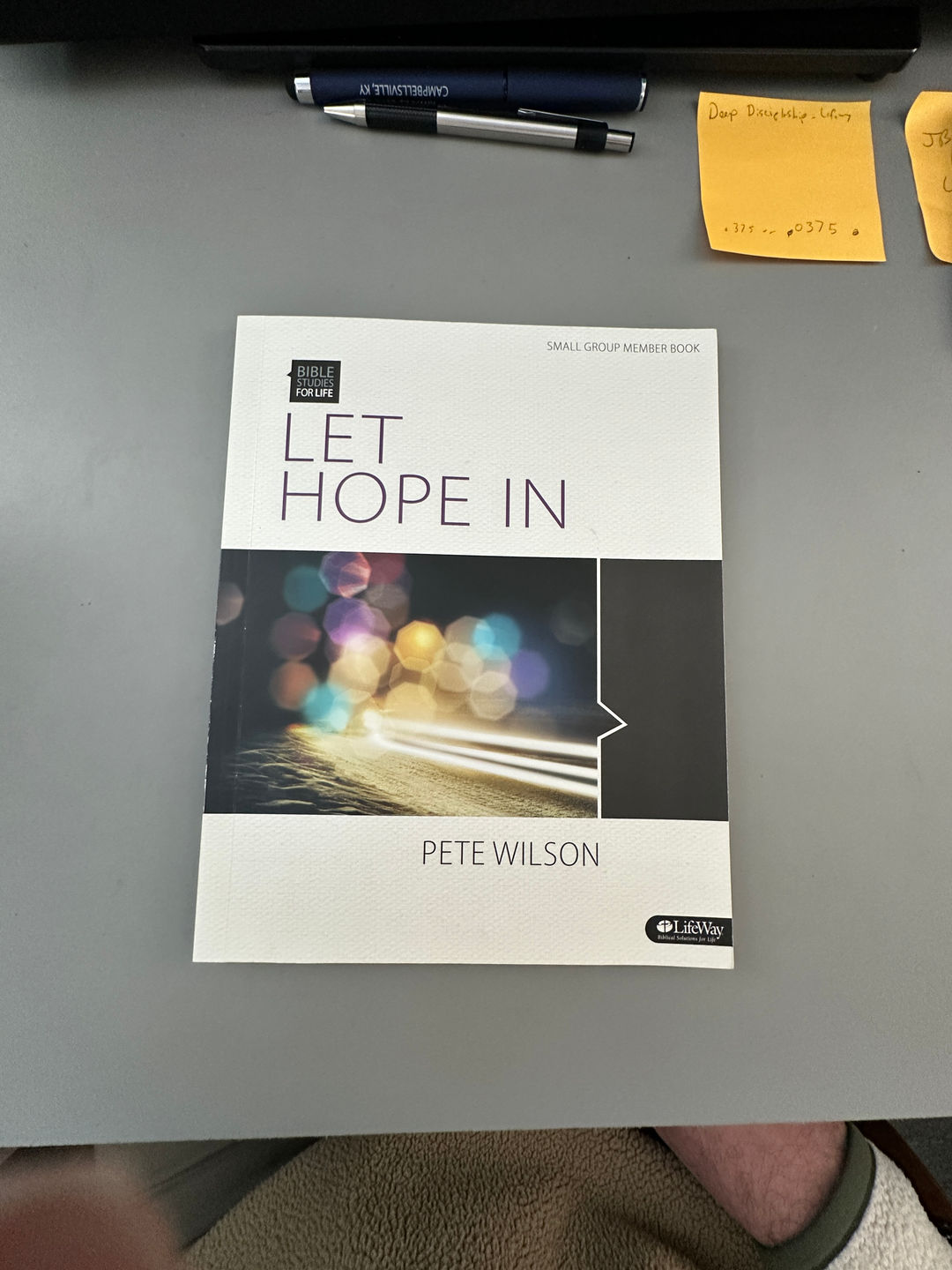 Bible Studies for Life: Let Hope In - Small Group Member Book by Pete Wilson