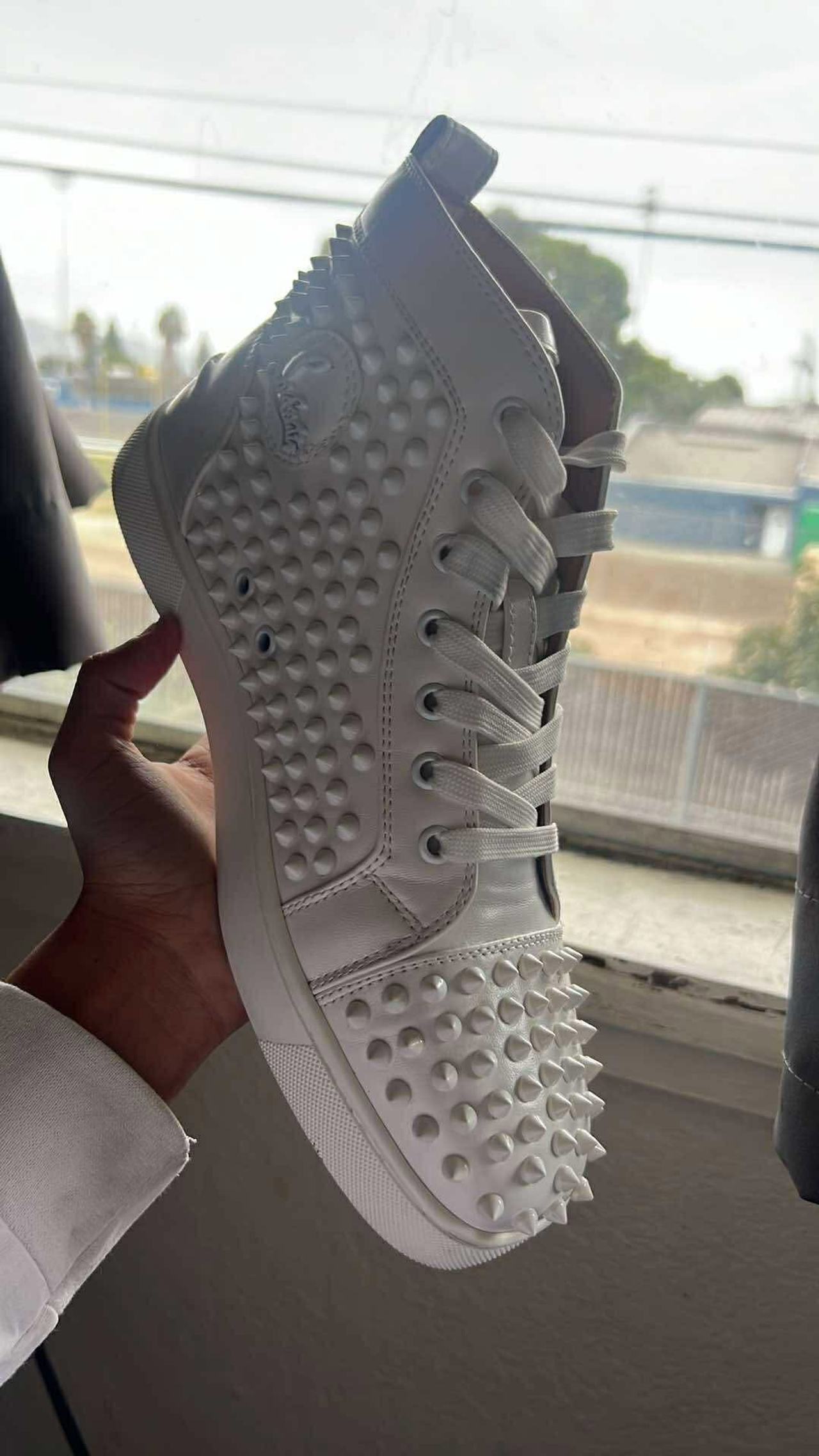 Christian Louboutin Louis Spikes Orlato Flat