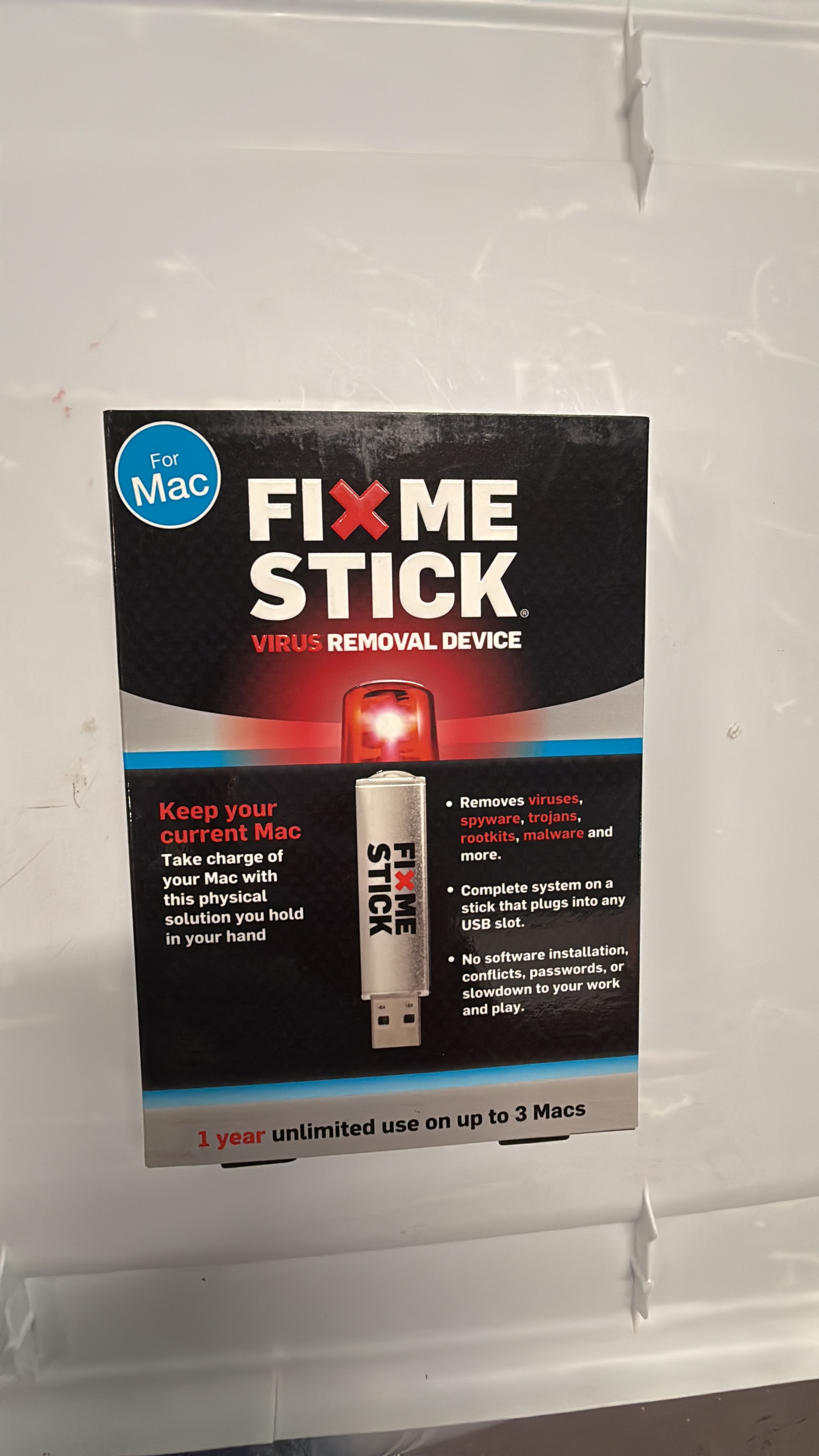 FixMeStick Virus Removal Device for Mac