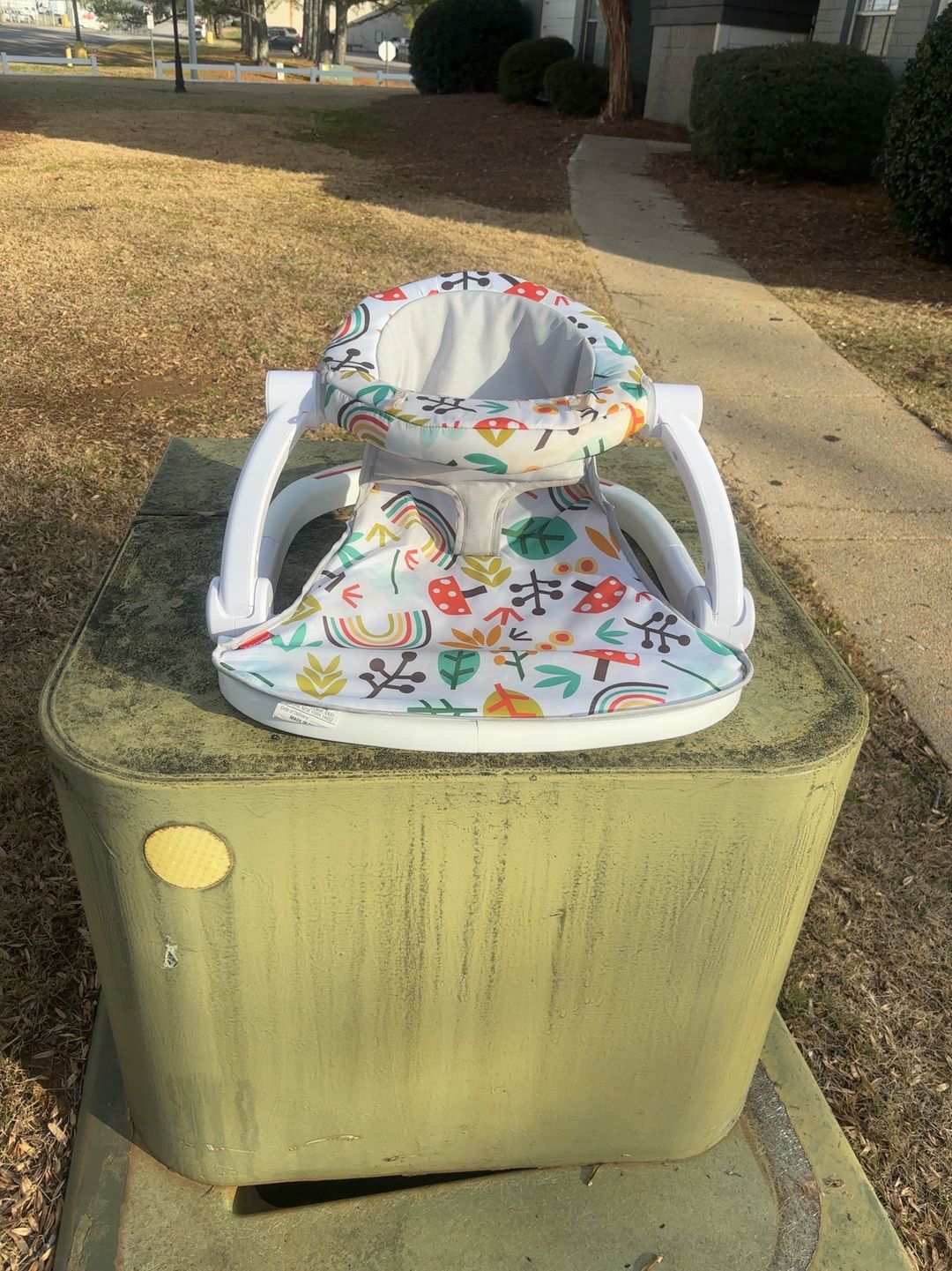 Fisher-Price Sit-Me-Up Floor Seat Whimsical Forest