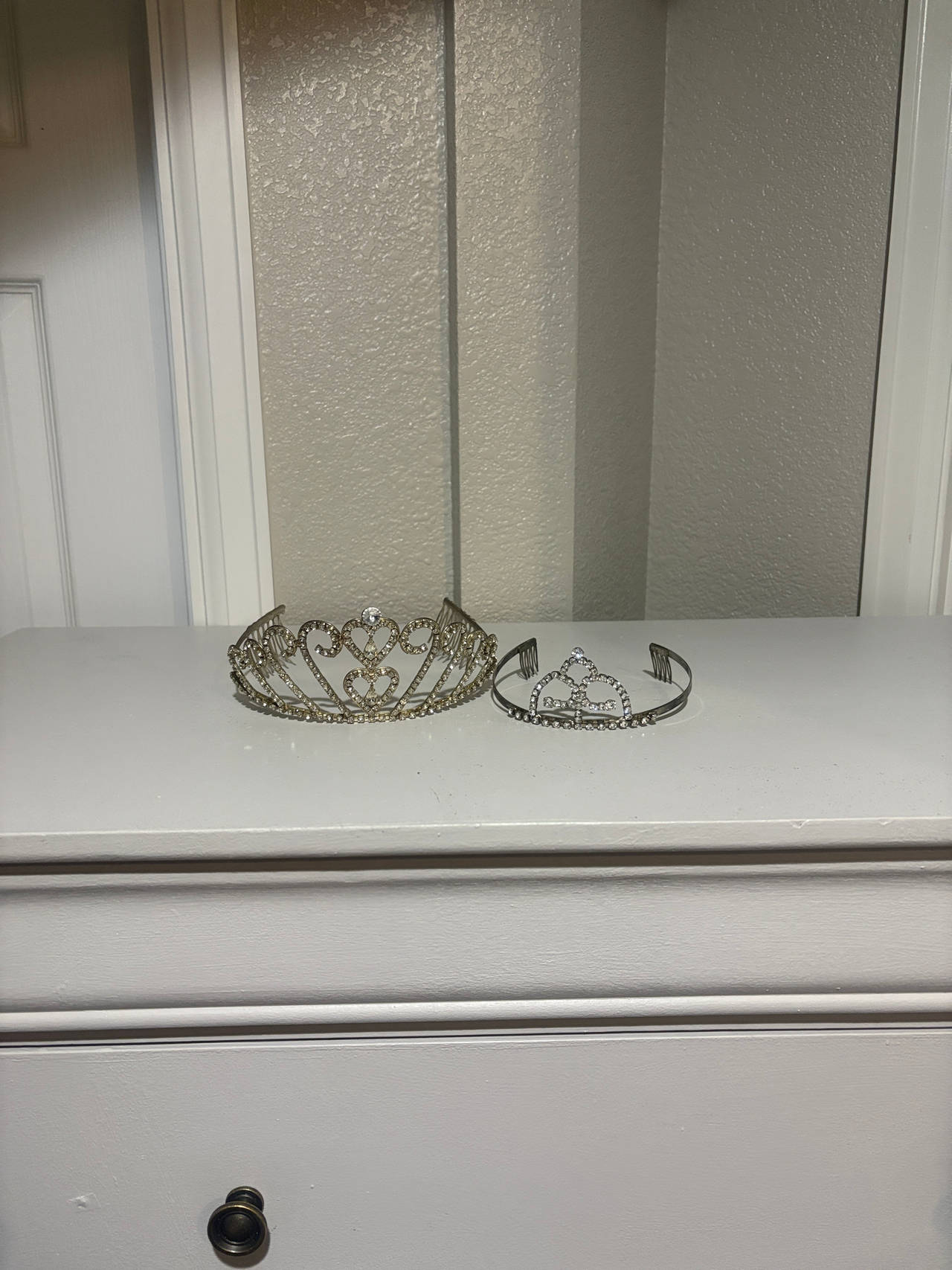 Rhinestone Tiara Set