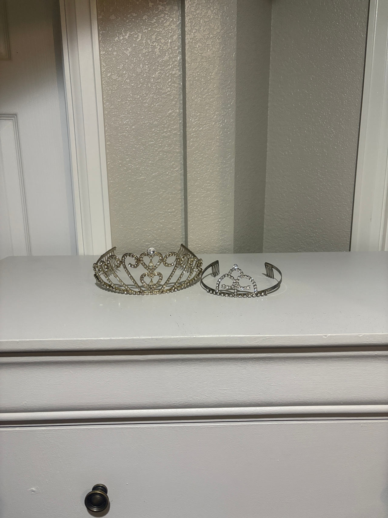 Rhinestone Tiara Set