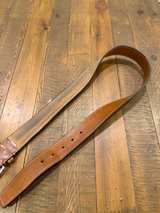 COACH BROWN  Men's Tan Leather Belt 34 - Image 5