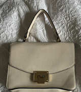 ALDO Cream Top Handle Satchel Bag - Image 1