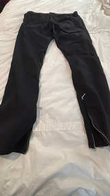 Fashion Nova Men Black Jeans Stressed 38x34 - Image 4