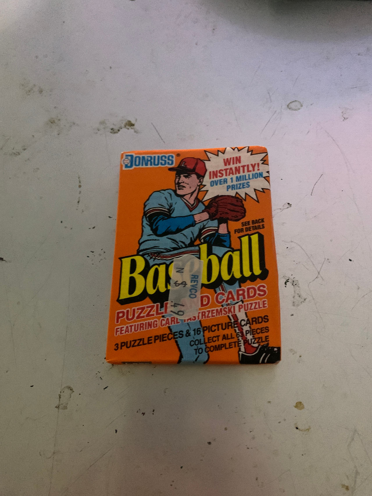 Donruss Baseball Puzzle and Cards Wax Pack