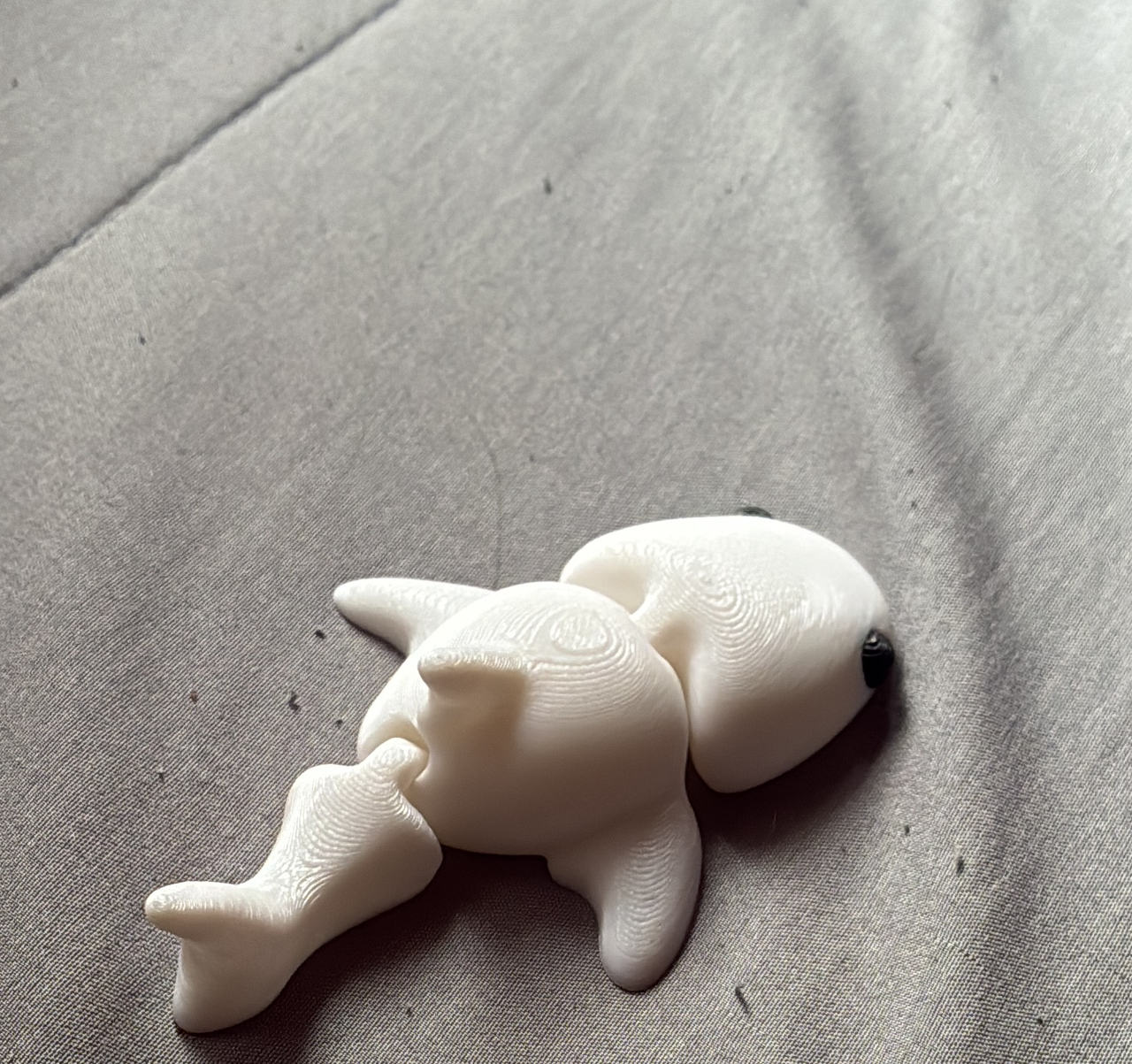3D Printed Articulated Orca Whale Fidget Toy