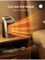 ELECTRICTIC 1500W Portable Ceramic Space Heater - Image 5