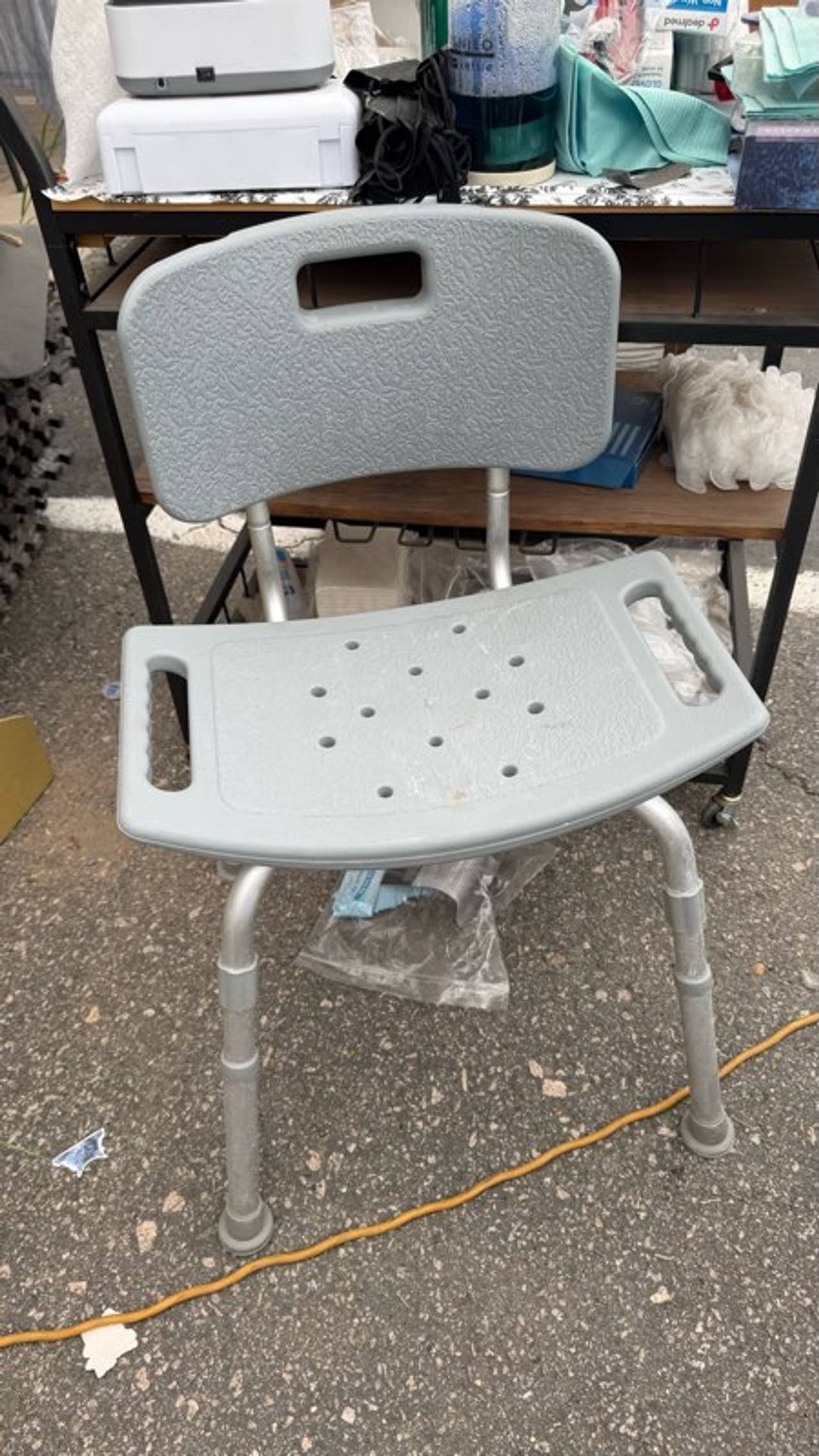 Drive Medical Bath Chair with Back