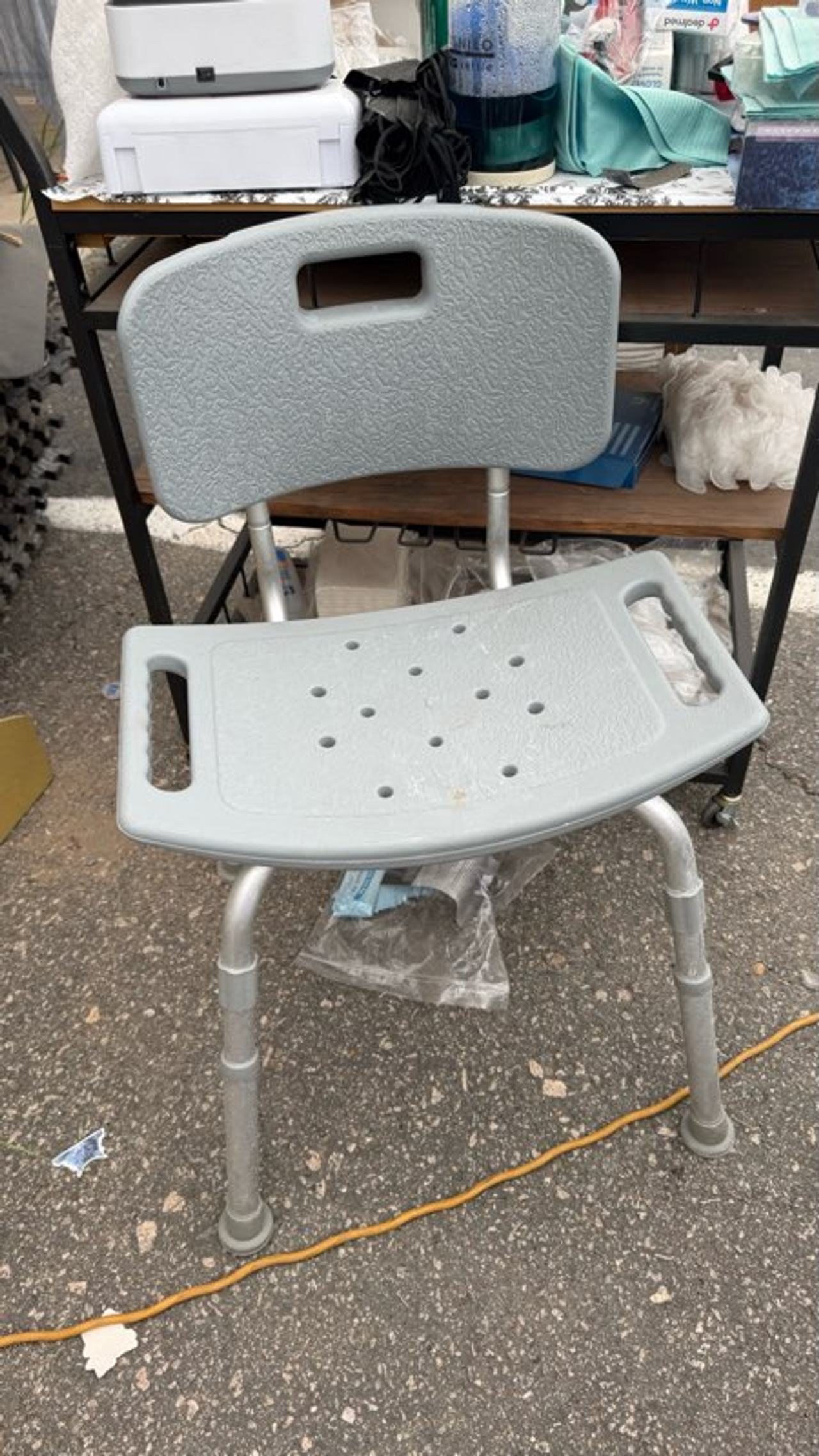 Drive Medical Bath Chair with Back