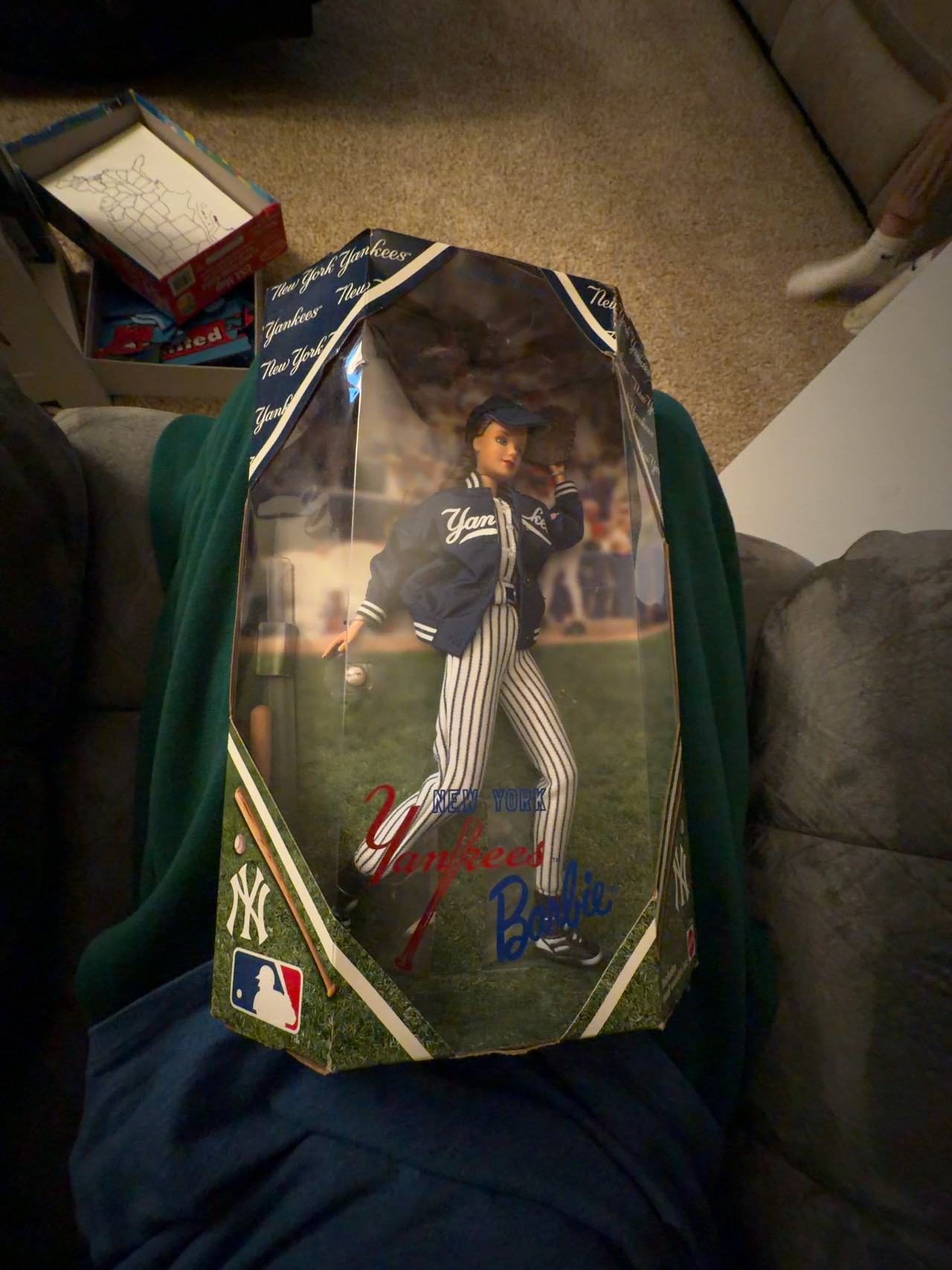 Mattel New York Yankees Barbie 1999