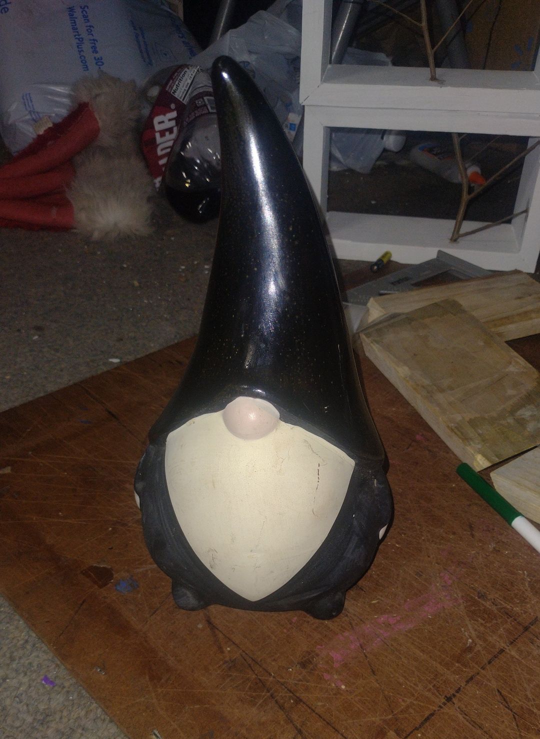 Modern Ceramic Garden Gnome Statue