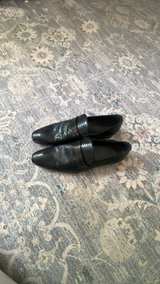 HUGO BOSS Men’s Loafer Slip-On Shoes – Black Croc Embossed Leather – US 8 - Image 2