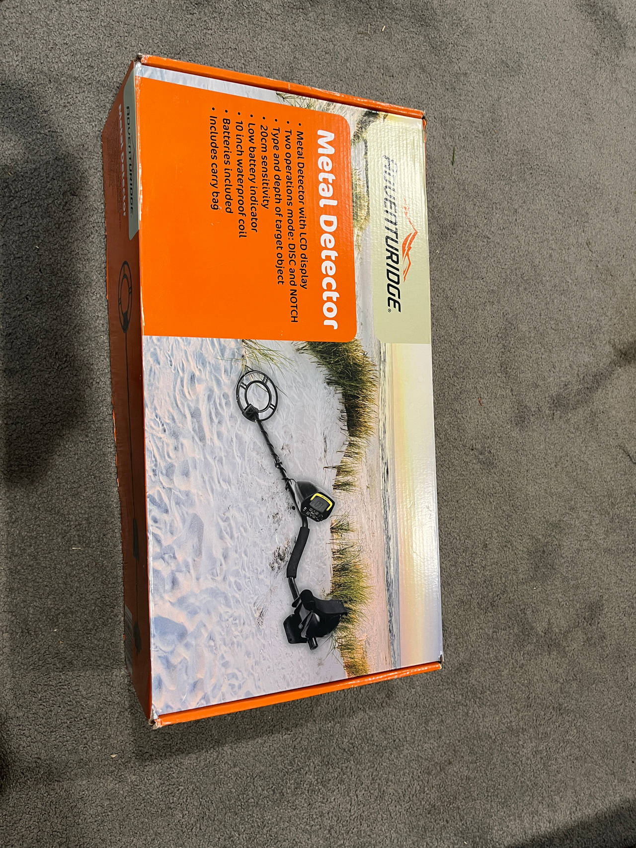 Adventuridge Metal Detector with LCD Display