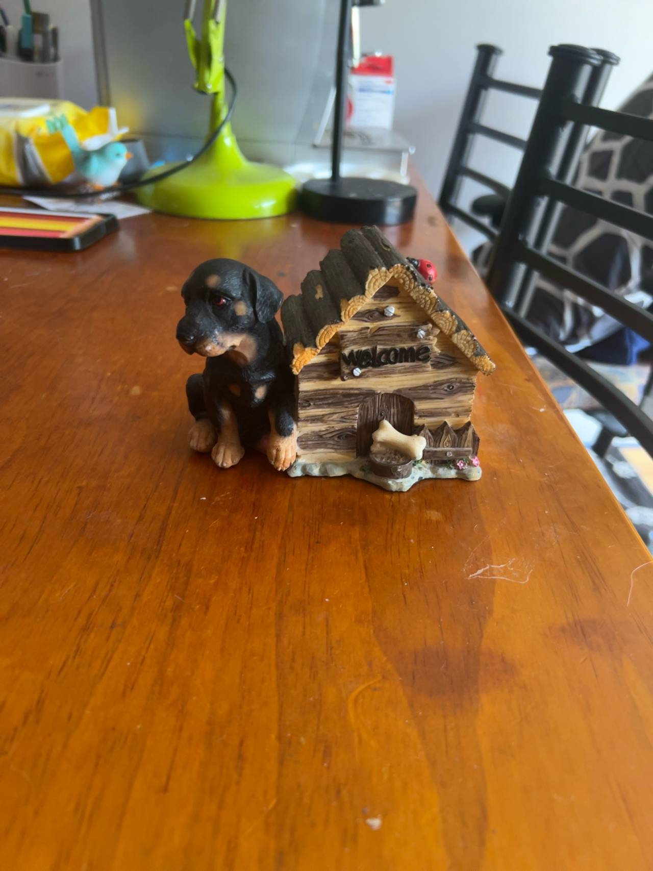 Rottweiler Piggy bank ceramic