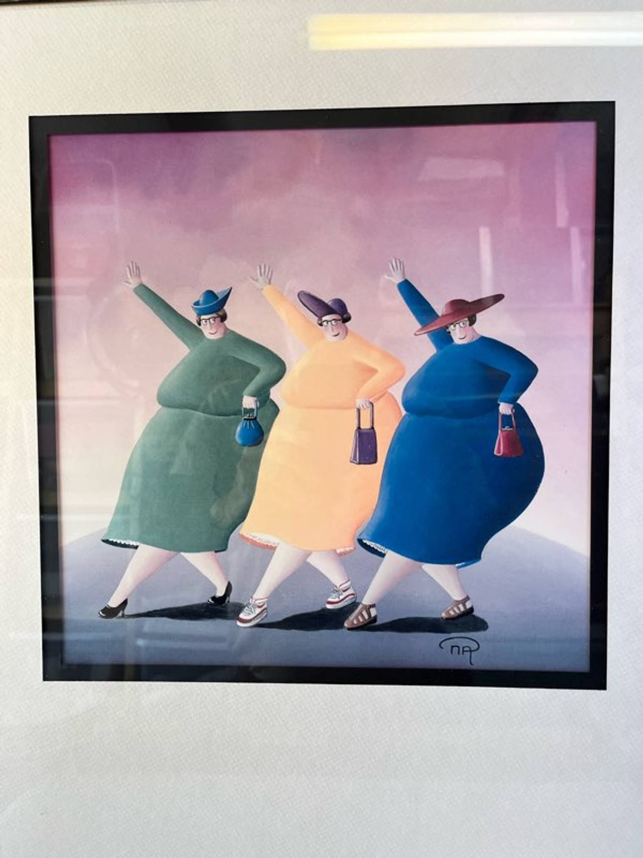 Beryl Cook The Girls Art Print