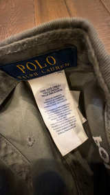 Ralph Lauren Polo Baseball Cap Olive - Image 3