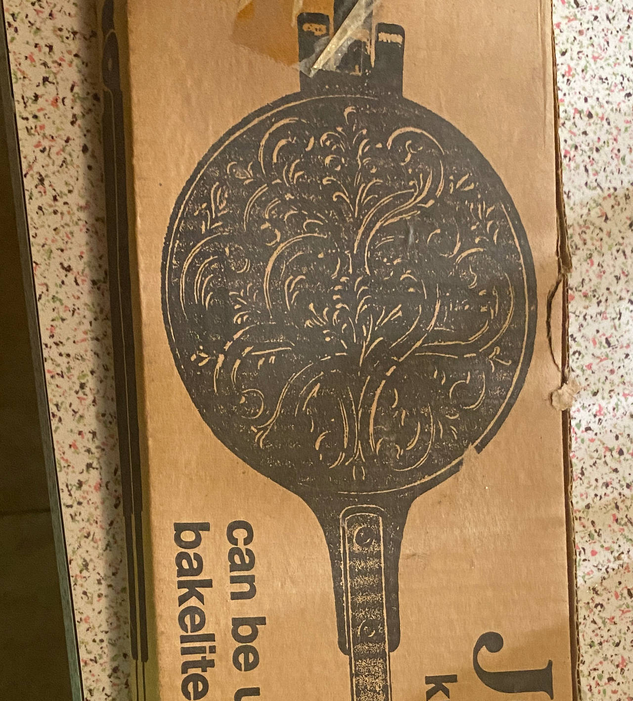 John Wright Cast Aluminum Pizzelle Iron