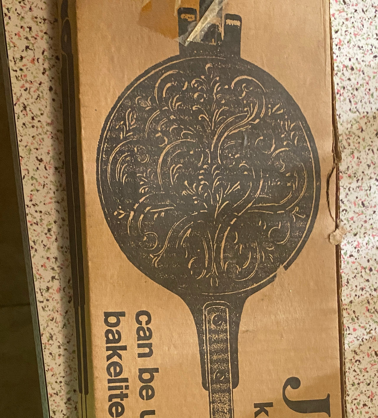 John Wright Cast Aluminum Pizzelle Iron