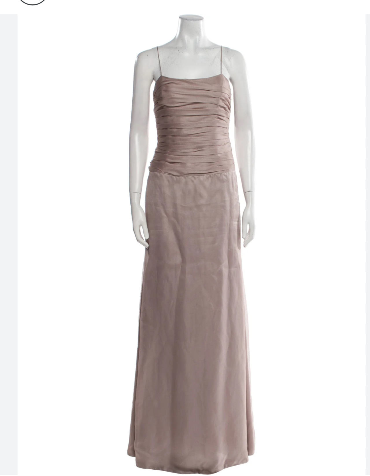 Silk Evening Gown