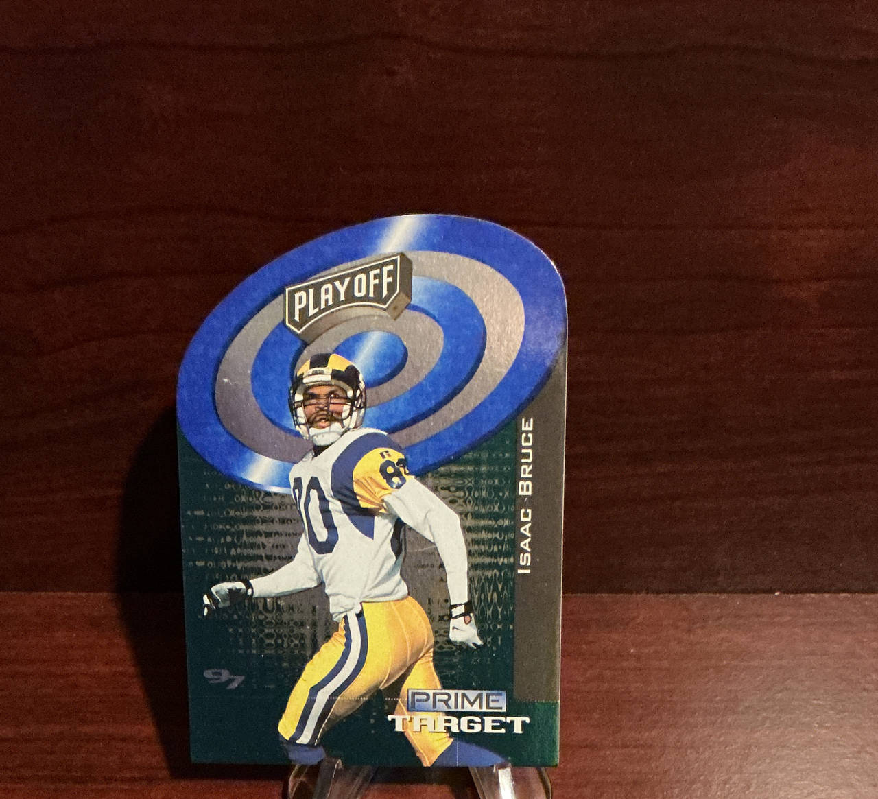 1997 Playoff Prime Target Isaac Bruce #PT10