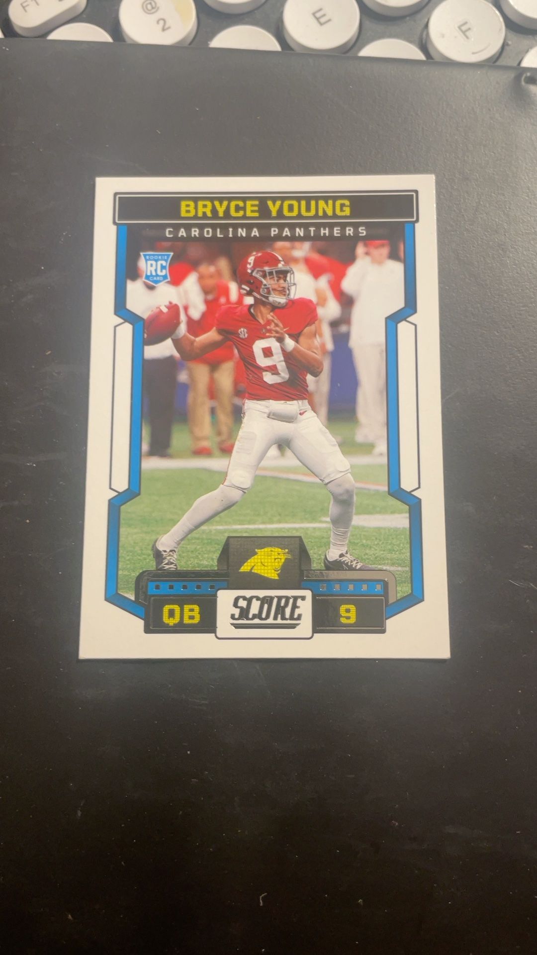 Panini Score 2023 Bryce Young Rookie Card