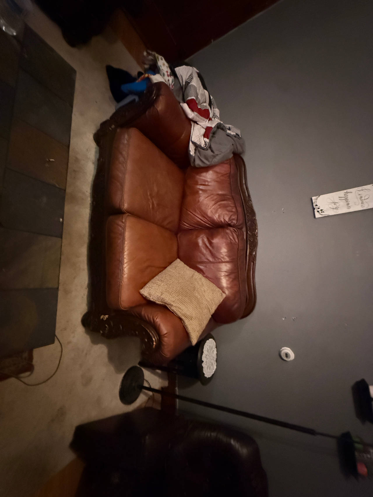 Ashley Furniture North Shore Leather Loveseat