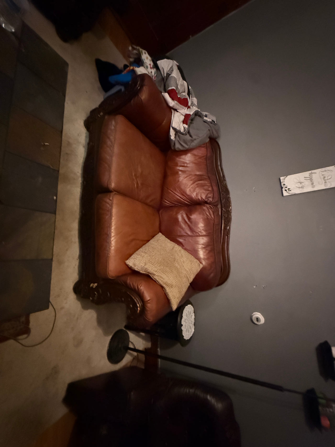 Ashley Furniture North Shore Leather Loveseat