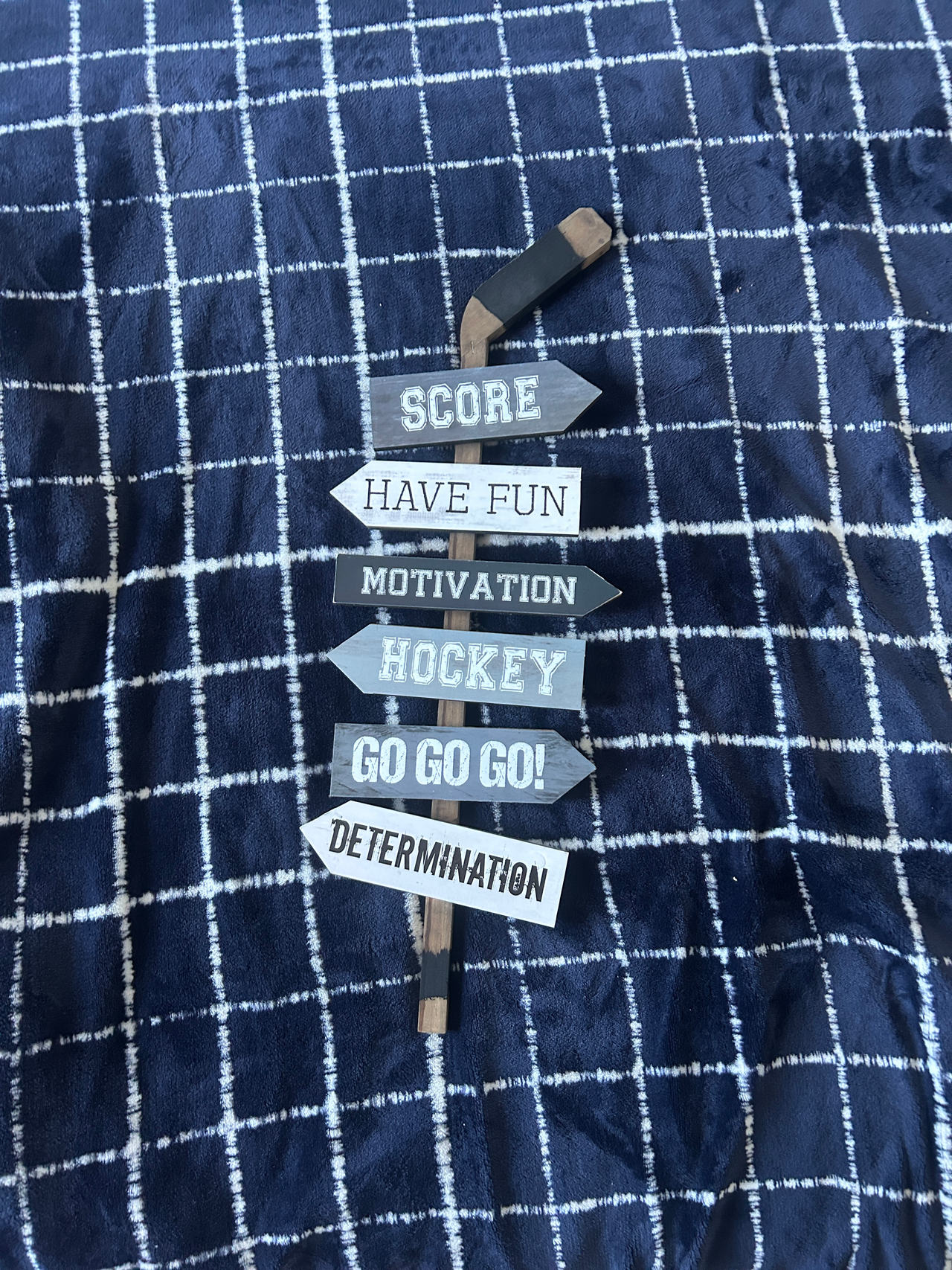 Hockey Motivational Wall Decor