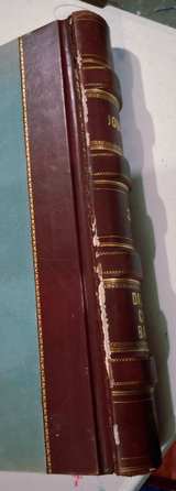 Antique Leather Bound Book - Image 6