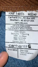 Carhartt Watch Beanie Brown - Image 2