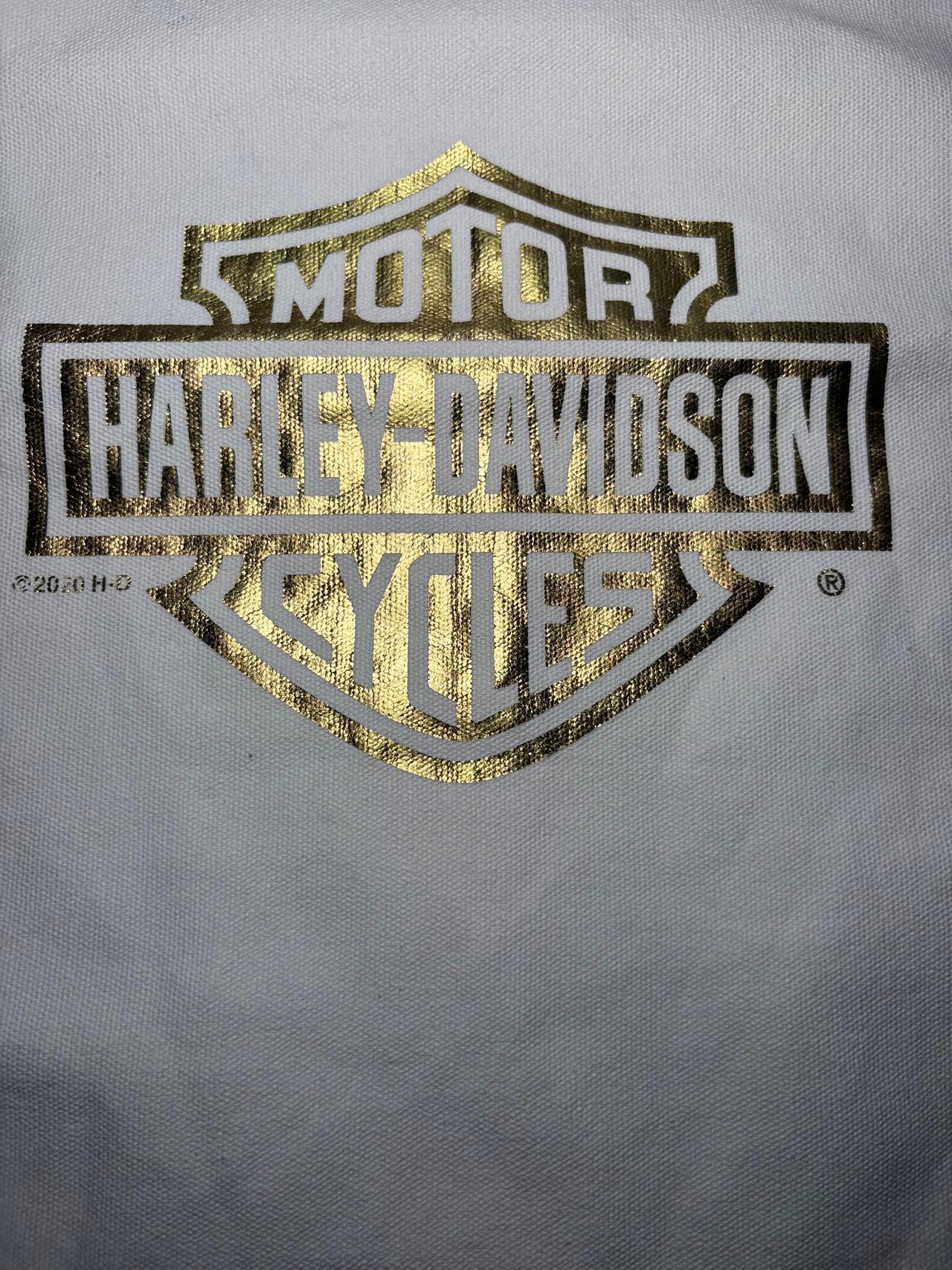 Harley-Davidson Gold Foil Logo Tote