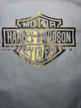 Harley-Davidson Gold Foil Logo Tote - Image 1