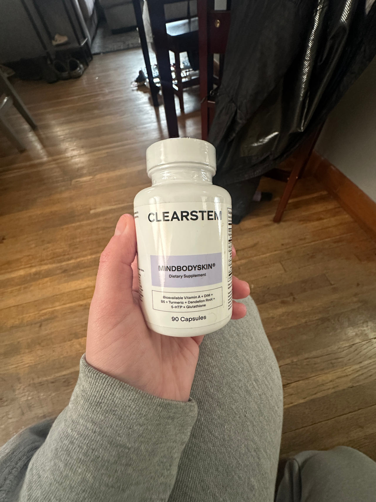 CLEARSTEM MINDBODYSKIN Hormonal Acne Supplement - 90 Capsules
