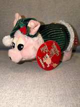 Squealing Pig Christmas Plush Jingle Bells Electronic Doll Toy  - Image 6