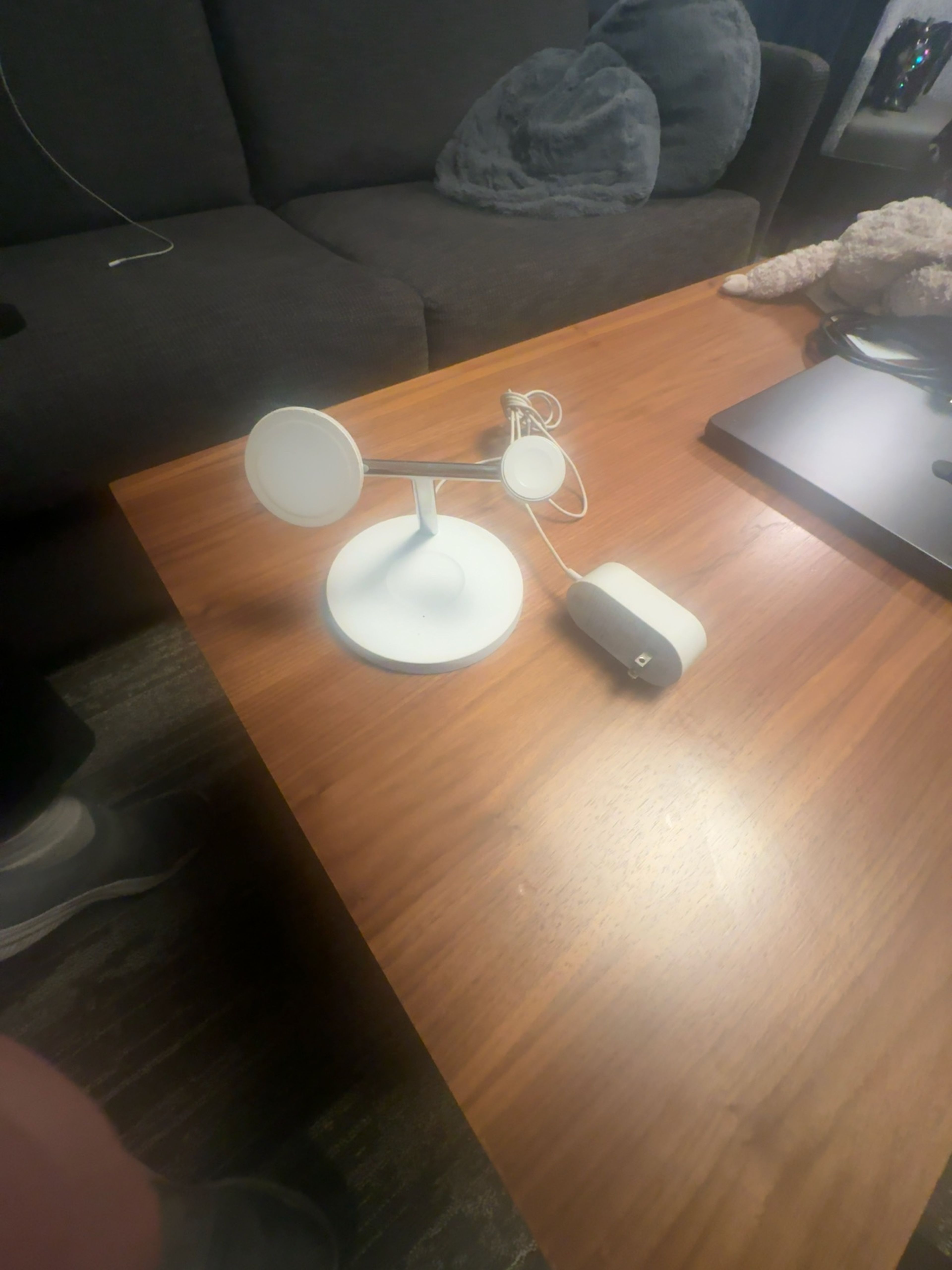 XYAJUANG 5-in-1 Magnetic Wireless Charging Stand Black