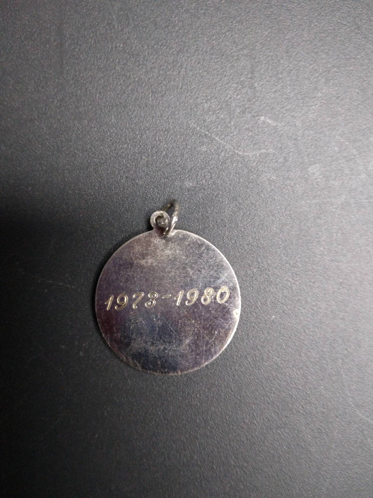 Vintage SUNY Brockport Sterling Silver Seal Pendant