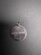 Vintage SUNY Brockport Sterling Silver Seal Pendant - Image 1