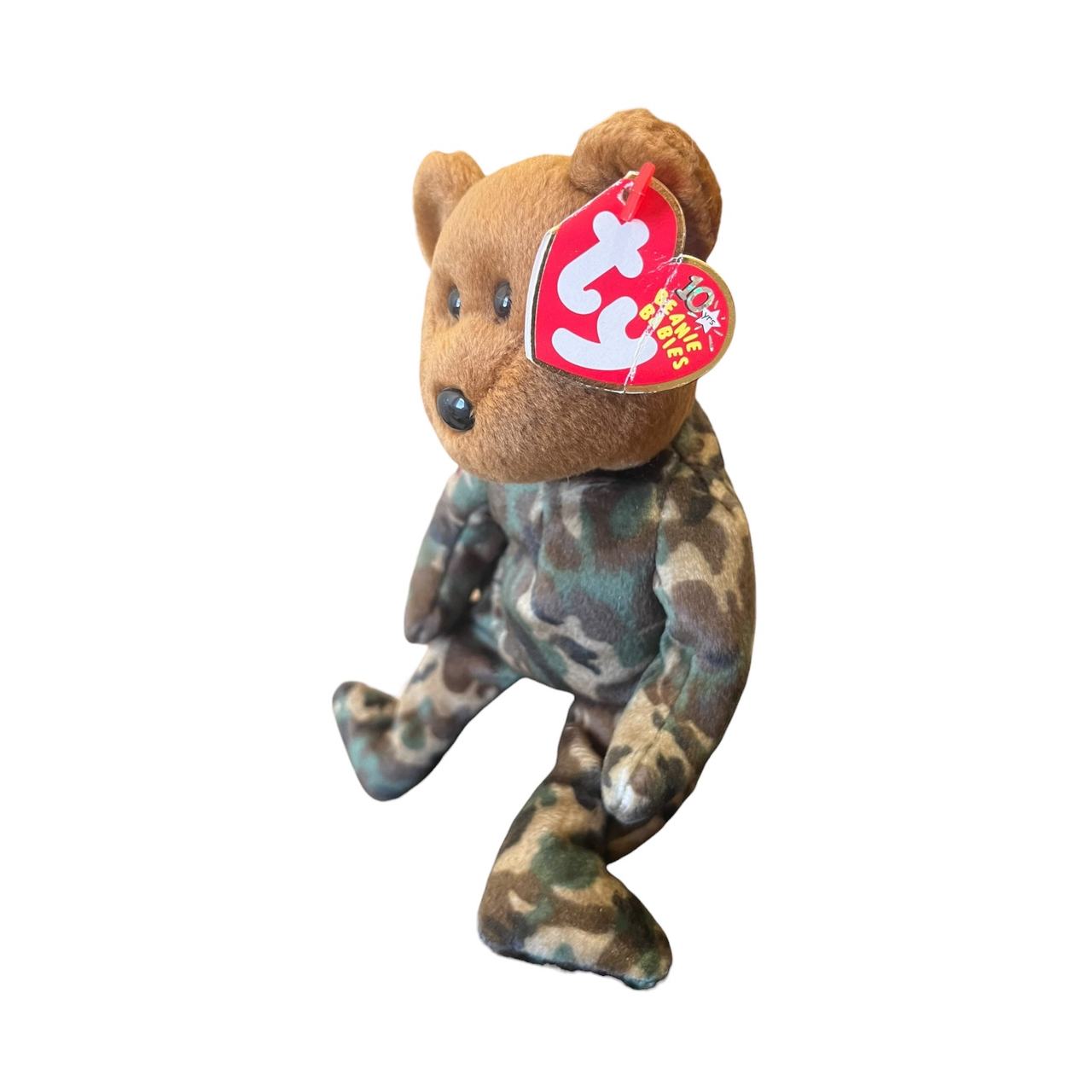 Ty Beanie Baby Hero the Bear