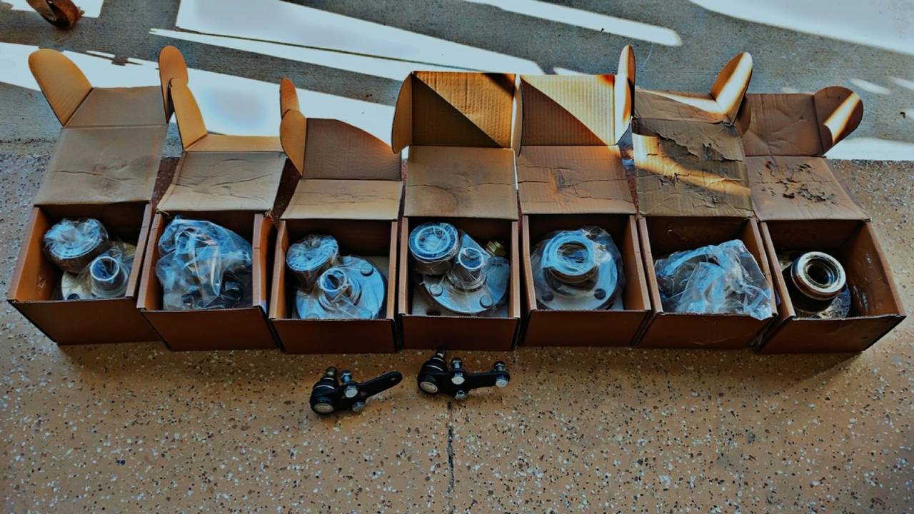 Wheel Hub Assembly + Ball Joints 