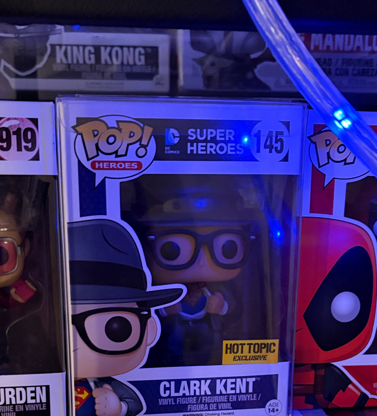 Funko Pop! Heroes Clark Kent #145 Hot Topic Exclusive