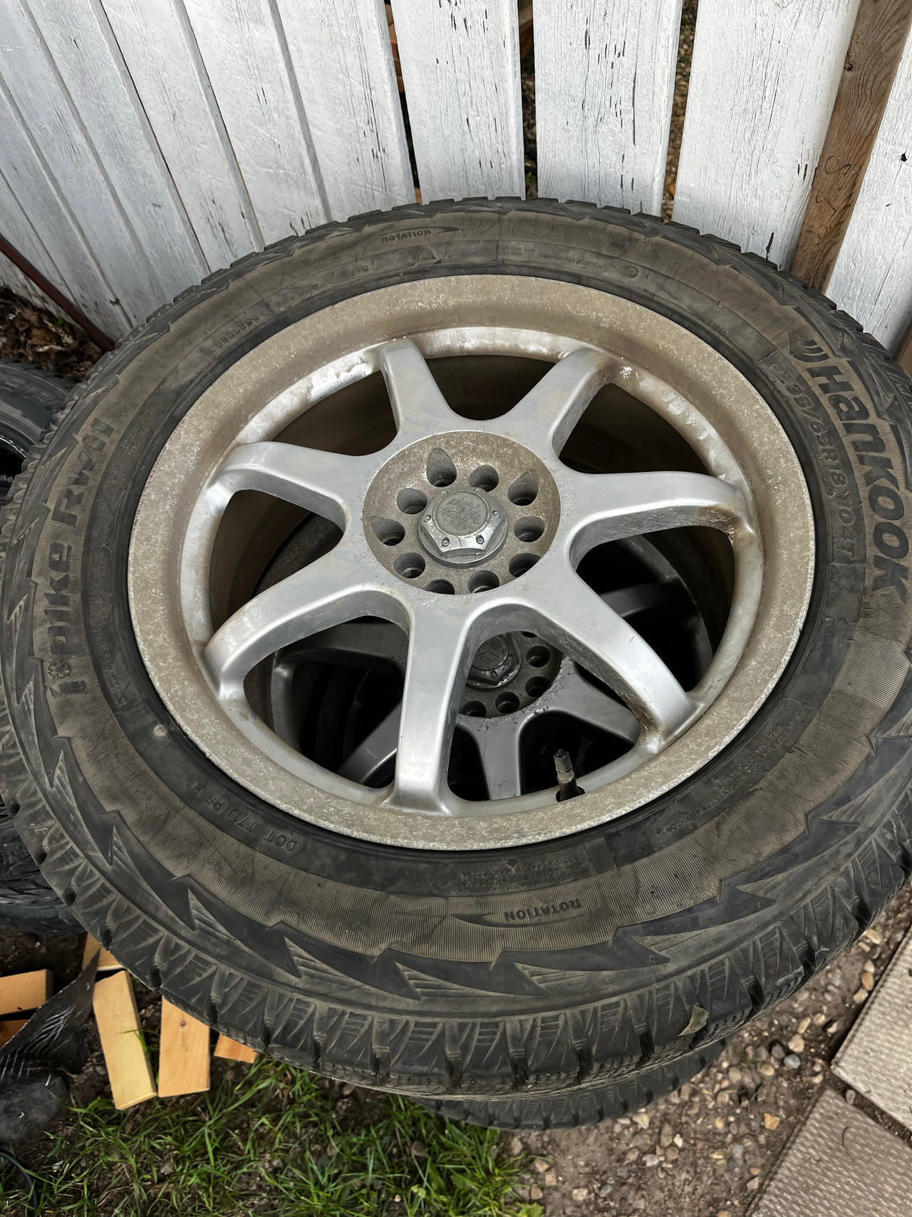 Hankook i*Pike RW11 Winter Tire with Alloy Wheel