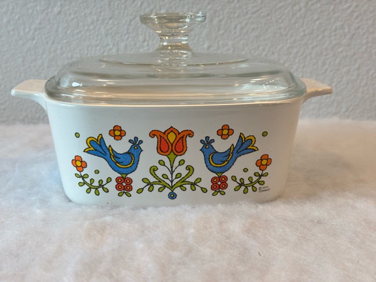 CorningWare Country Festival 1.5 Quart Casserole with Lid