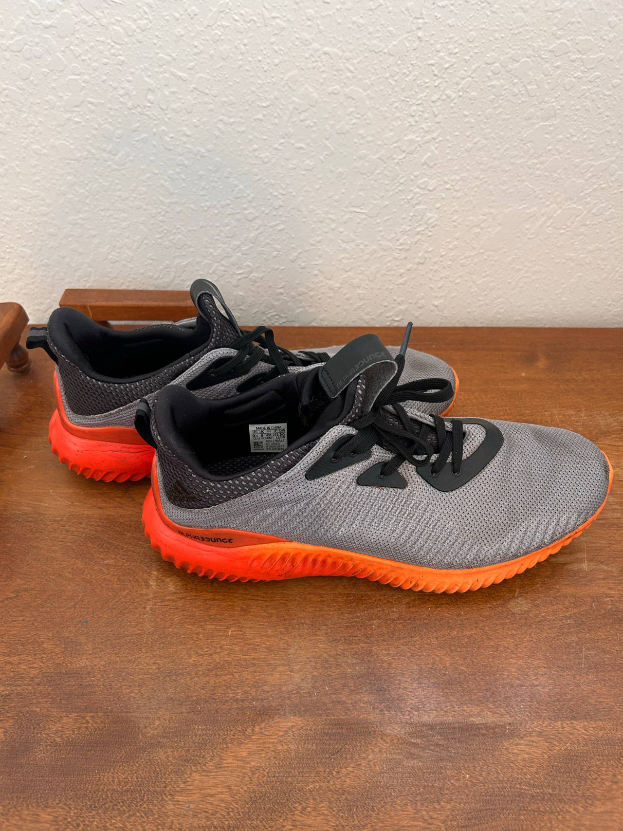 adidas Alphabounce Beyond Grey Orange