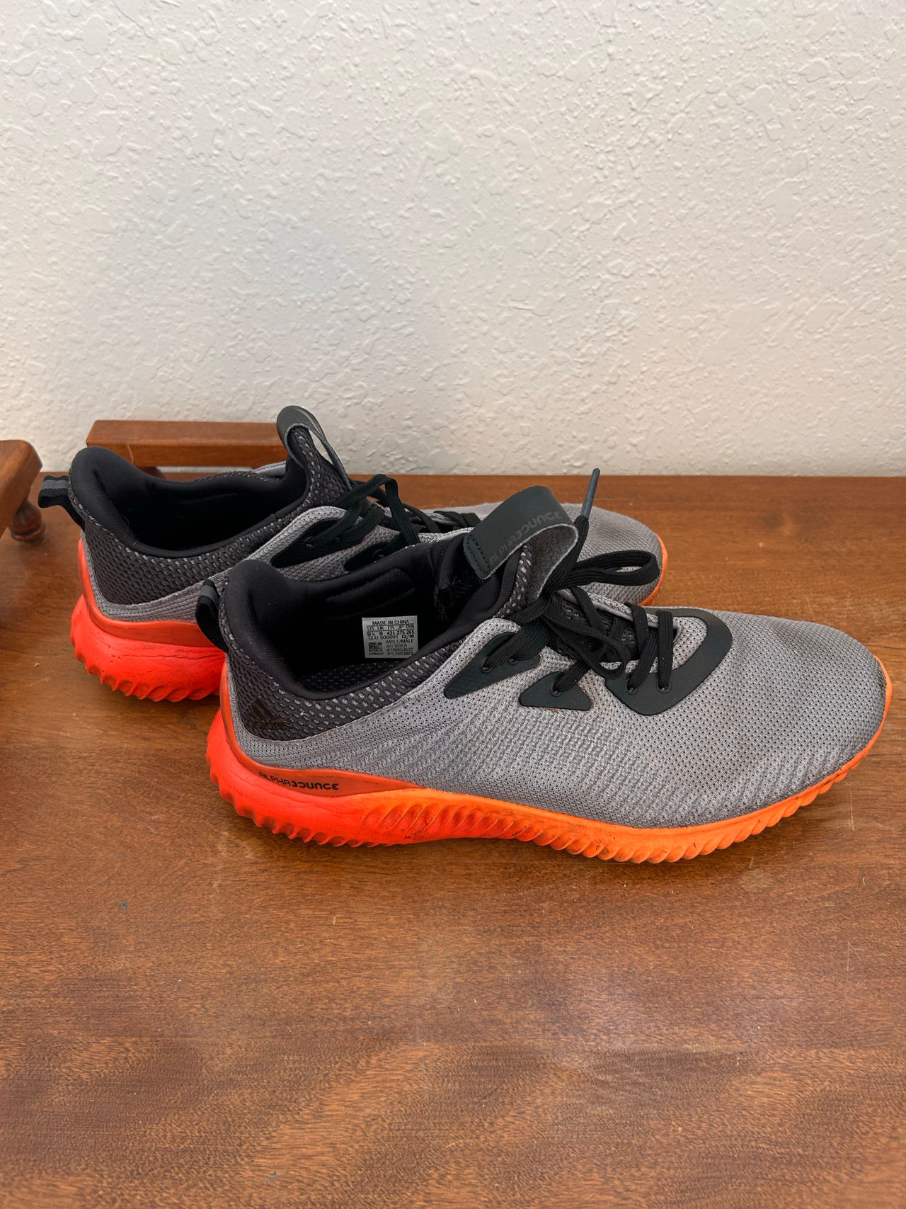 adidas Alphabounce Beyond Grey Orange