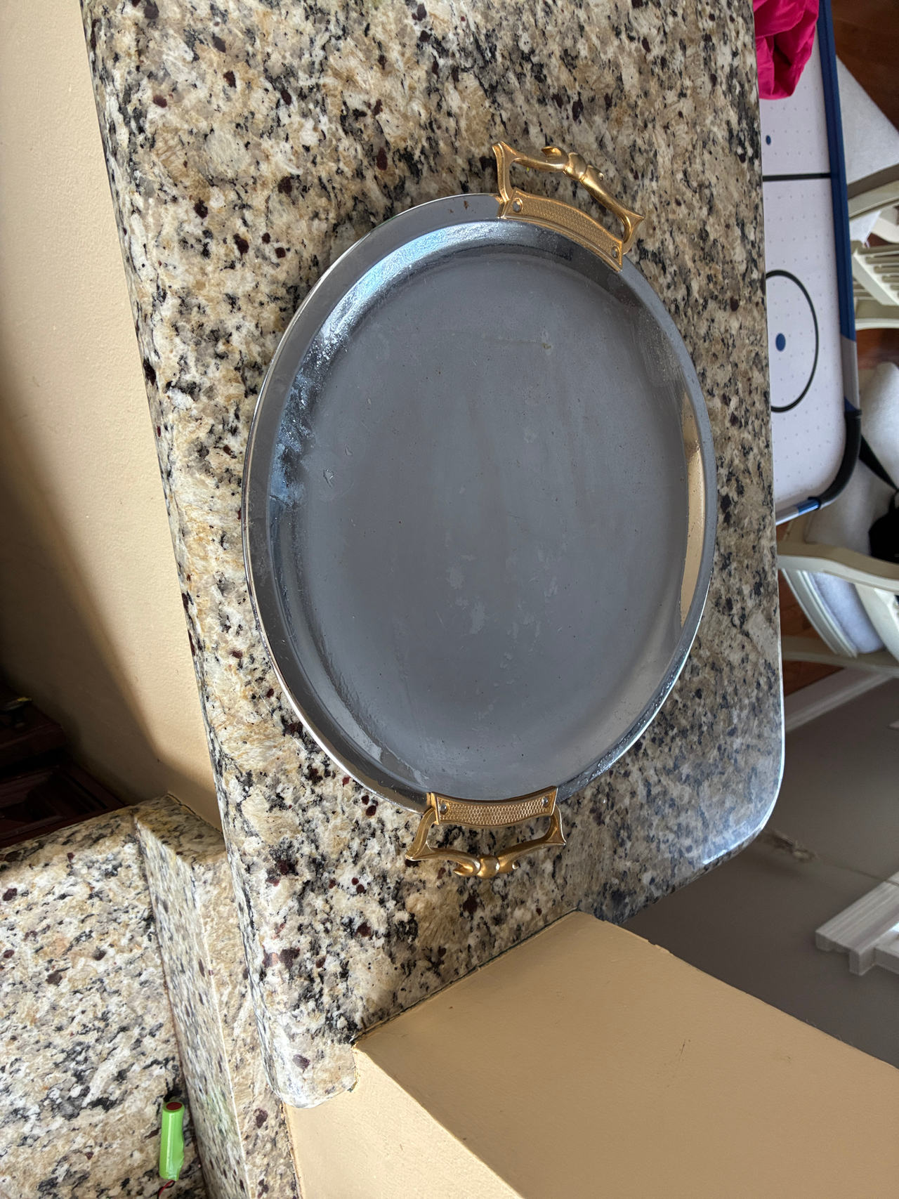 Kromex Round Tray