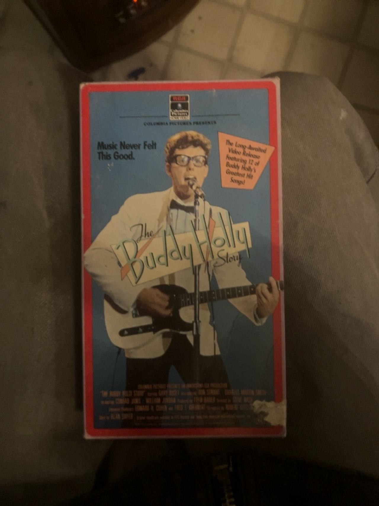 RCA The Buddy Holly Story VHS Tape