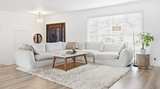 Living Spaces Sanctuary Sectional Sofa - Image 1